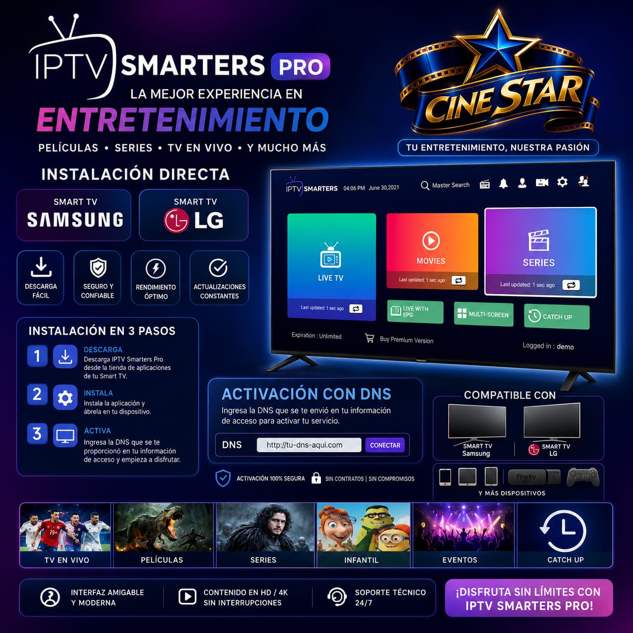 Smart TV Cine Star