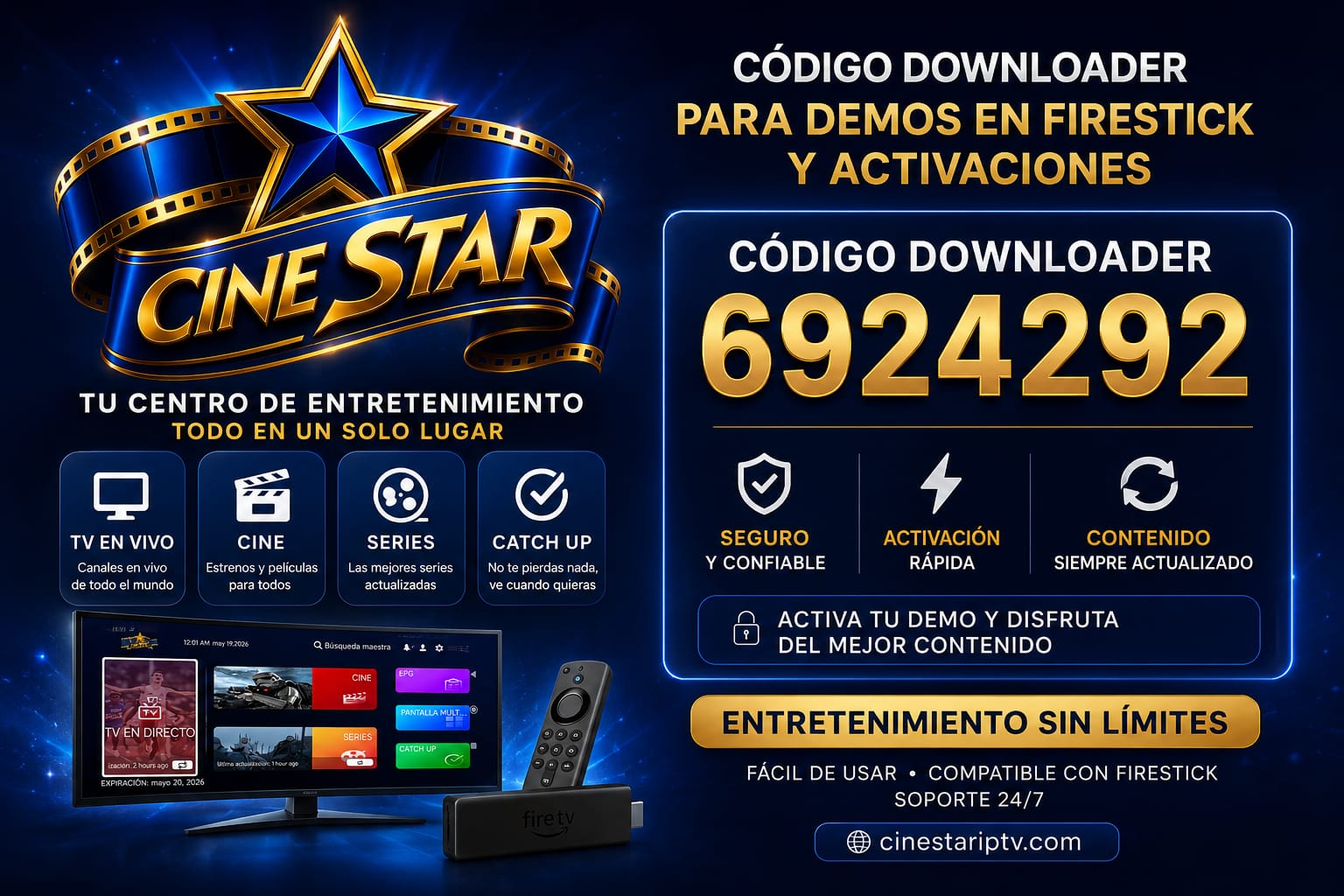 FireStick Cine Star Guide 1